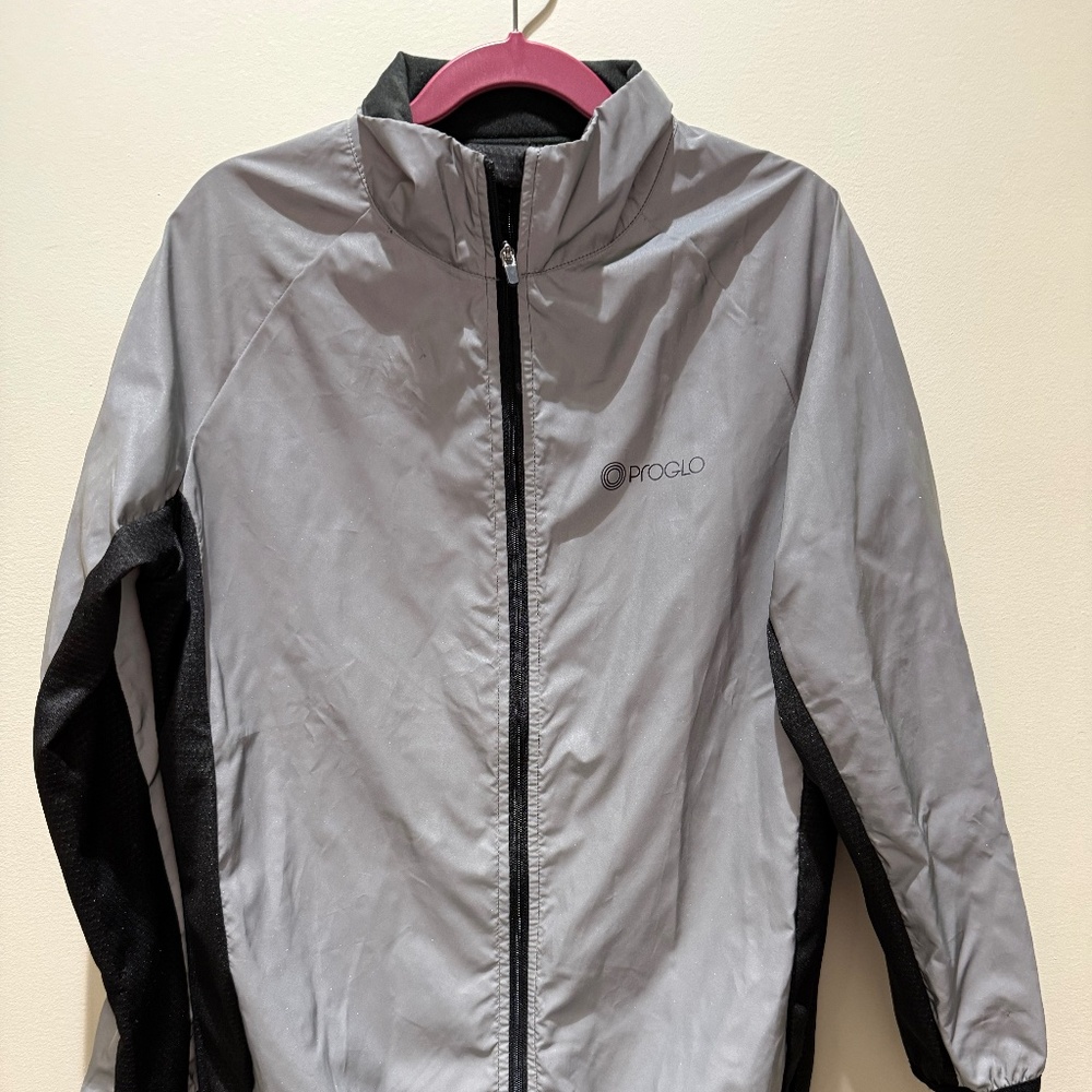 Proglo Reflective Cycling Jacket Yellow Youth L Boy